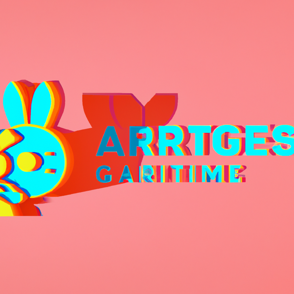 Stylized arcade scene with layered paper cutout characters